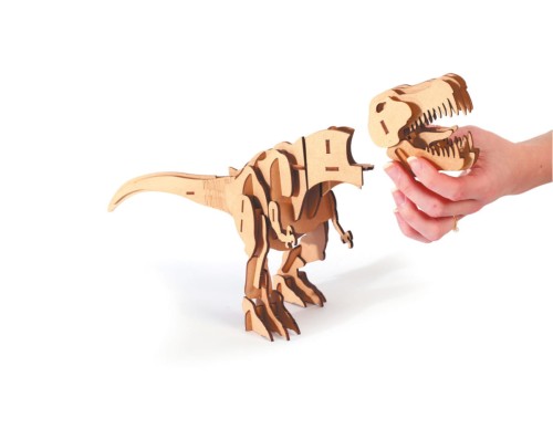 Model do składania Puzzle 3D drewniane T-Rex