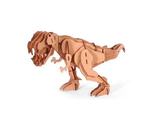 Model do składania Puzzle 3D drewniane T-Rex