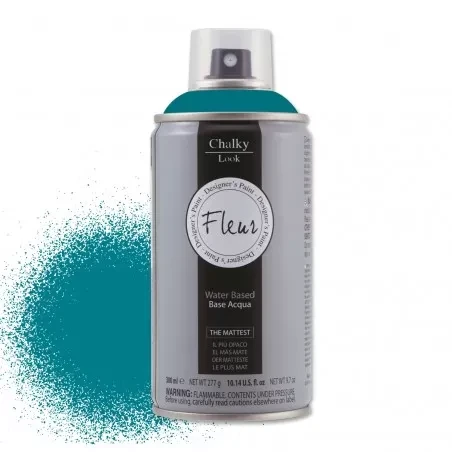 Miss Petronila Ciemny turkus Farba mineralna - kredowa Fleur w sprayu 300 ml 