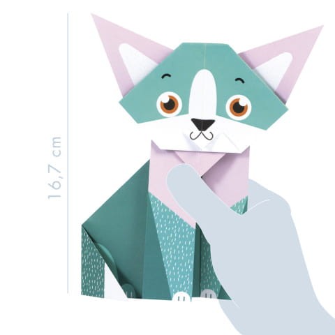 Zestaw kreatywny origami 3d Kot