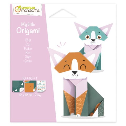 Zestaw kreatywny origami 3d Kot