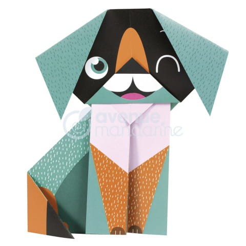 Zestaw kreatywny origami 3d Pies