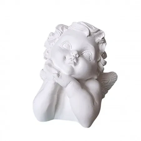 Aniołek główka gipsowa N04226