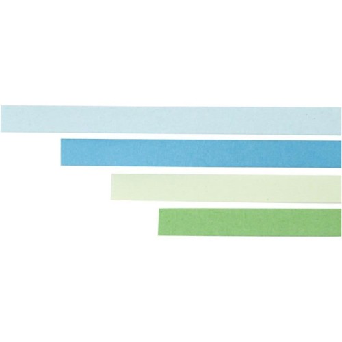 Paski do quillingu 5mmx78cm Niebiesko-Zielone