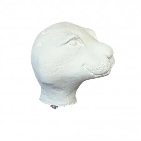 Głowa gipsowa do Powertex - wiewiórka lub królik zając