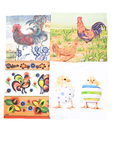 Zestaw serwetek do decoupage Wielkanoc