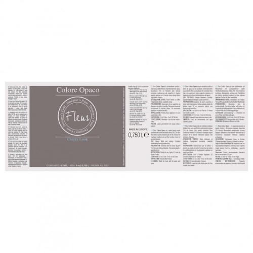 Farba kredowa mineralna naturalny szary beż Fleur 0,75 l - Greige