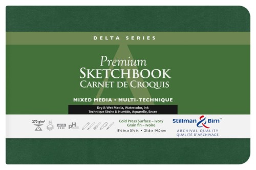 Szkicownik Delta 21,6x14 cm 270 g Stillman & Birn