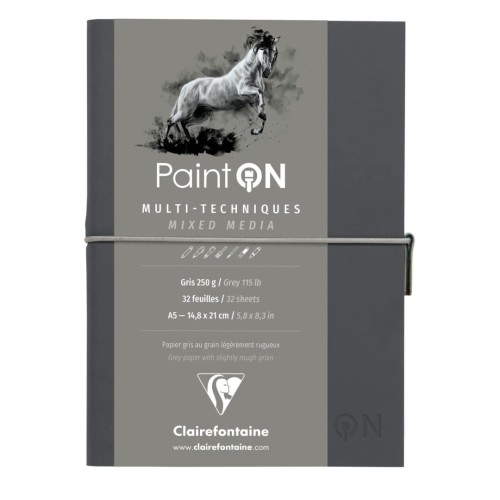 Szkicownik PaintOn A5 250 g Szary