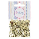 Cekiny złote 6 mm 9 g 