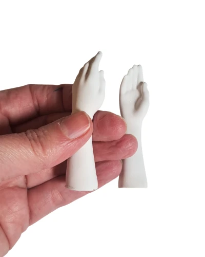 Rączki do aniołów Powertex średnie 3 cm DAMSKIE