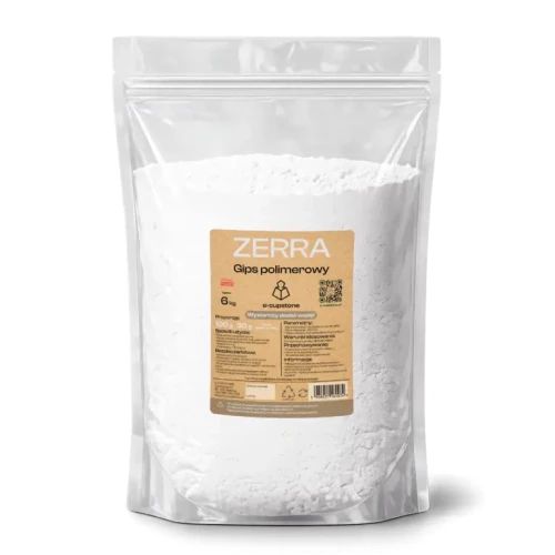 Gips polimerowy Zerra – wyjątkowa biel i zero pęcherzyków