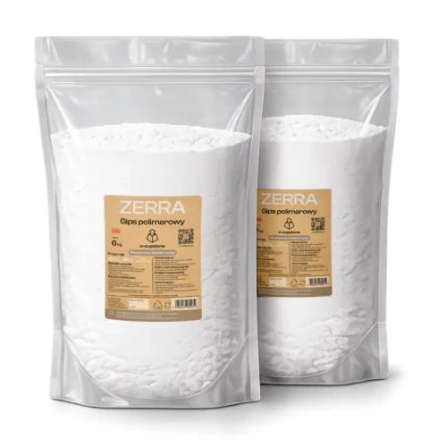 Gips polimerowy Zerra – wyjątkowa biel i zero pęcherzyków