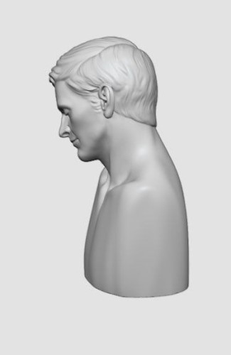 Forma silikonowa popiersie anioła męskie Maks