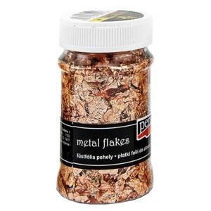Złocenia w płatkach Szlagmetal w płatkach Pentart - miedź M5