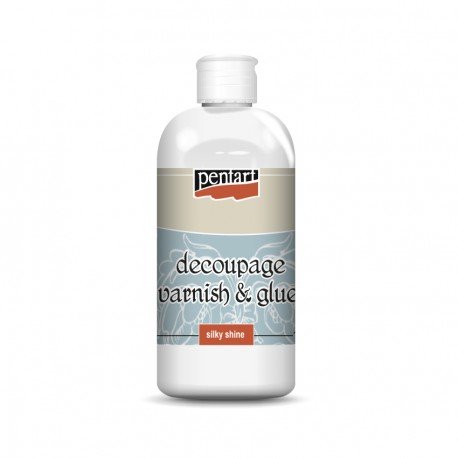 Klej z werniksem do decoupage 2w1 satynowy 500 ml Pentart