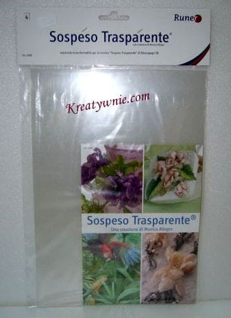 Folia do sospeso - zestaw 4 szt bezbarwna