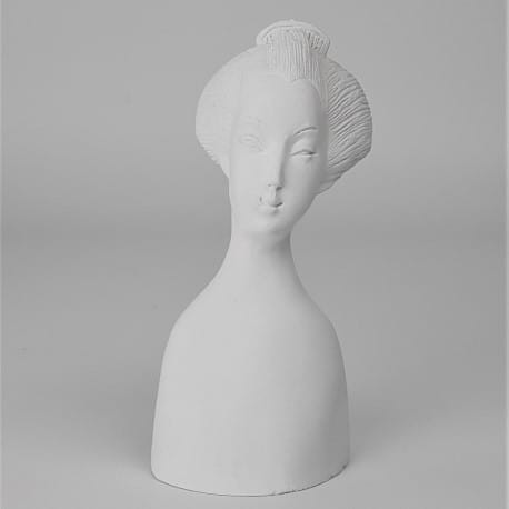 Głowa gipsowa Geisha