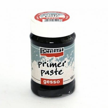 Gesso Pentart czarny podkład pasta 100 ml