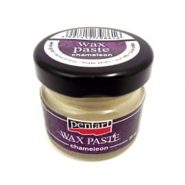Pasta woskowa - białe złoto 20 ml Pentart