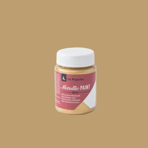 Bogate złoto - Farba akrylowa metaliczna La Pajarita MEP 03 75 ml